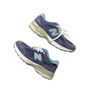 New Balance 990 V3 Navy Light Blue Women’s Size 8.5 Sneakers Running Shoe